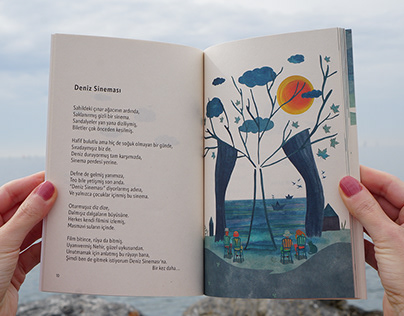 Children's Poetry Book: Düşlerinde Gezen Şair
