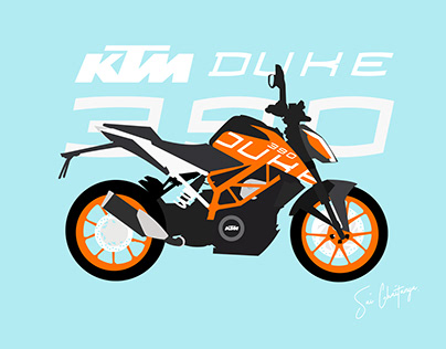 Ktm Duke Projects | Photos, videos, logos, illustrations and branding on  Behance