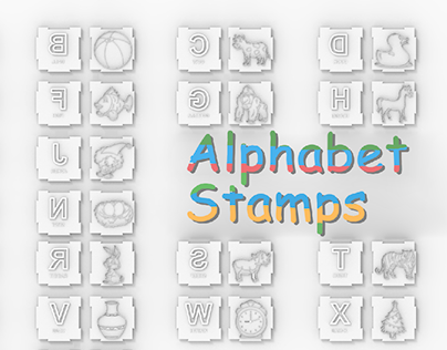 Project thumbnail - Alphabet Stamps