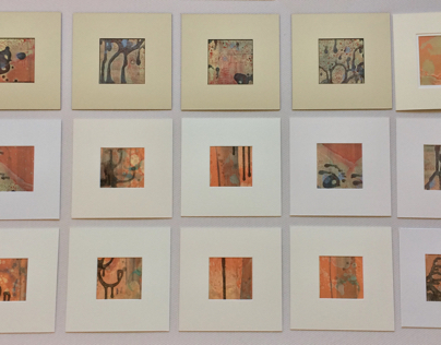 Small Works, Monotypes on Archival Paper