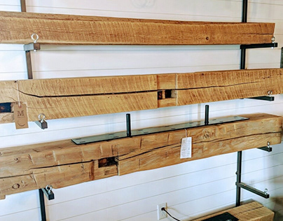 Local Barn Beam Mantlepieces
