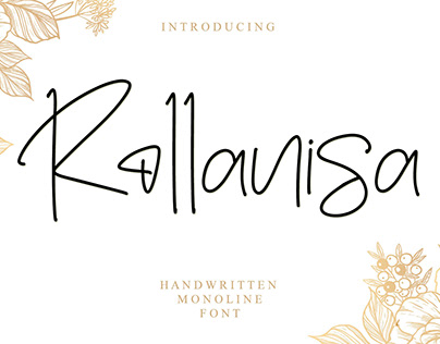 Rollanisa - Handwritten Font