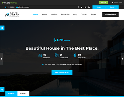 Beautiful House Website