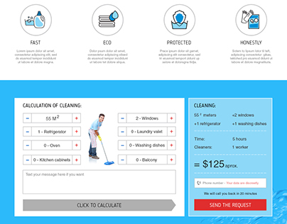 Design for Cleaning Company