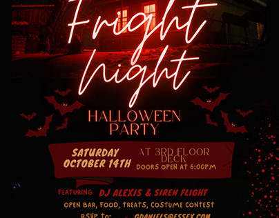 Fright Night Halloween Design