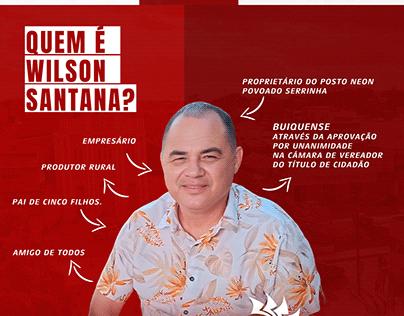 MIDIA POLITICA QUEM É WILSON SANTANA