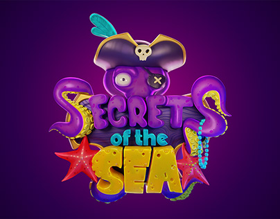 3D Game logo | Secrets of the Sea