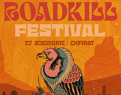ROADKILL FEST 2022 - Music Festival Visual Identity