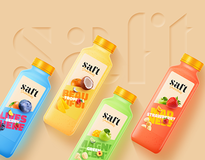 SAFT Smoothies - Visual Identity and Packaging Design