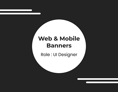 Web & Mobile Banners