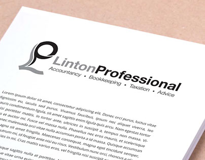 Linton Professional Logo design