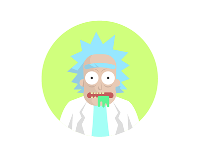 Round Icons VII: Rick and Morty