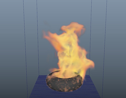 Fire-Simulation