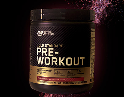 gold standard pre-workout ad