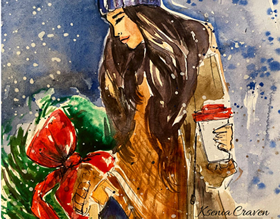 Christmas Custom illustration