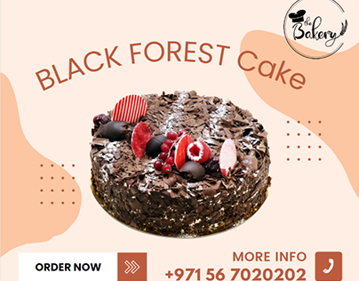 Best Birthday Cake Shop in Dubai | Black Forest Cake