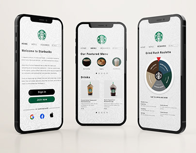 Starbucks Mobile App Design