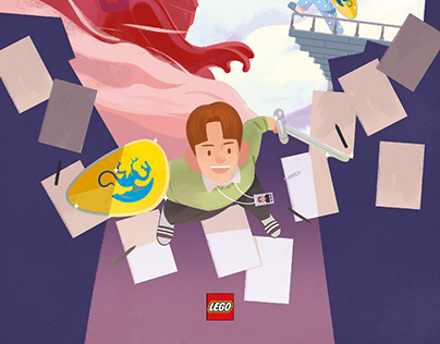 LEGO AD illust