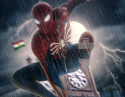 Spiderman in Erbil