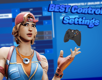 BEST Controller Settings Fortnite Thumbnail