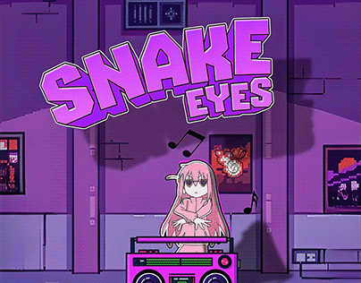 Motion Graphic Edit "Snake Eyes"