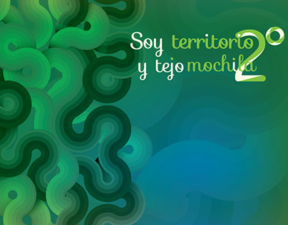 Soy territorio y tejo mochila (book design)