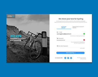 Daily UX - Sign Up Case Study