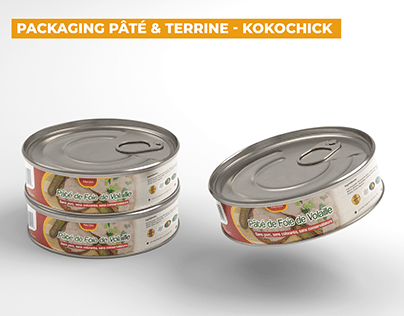 Packaging Pâté & terrine de poulet - Kokochick