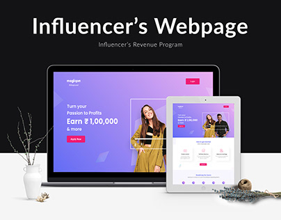 magicpin Influencer's Web Page