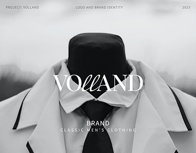 Logo & branding for the Volland men's clothing brand