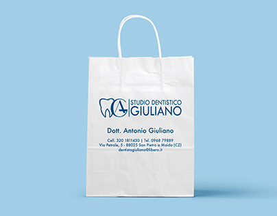 Realizzazione Bag in carta per lo Studio Giuliano