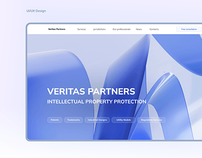 UI/UX Design for Veritas Partners
