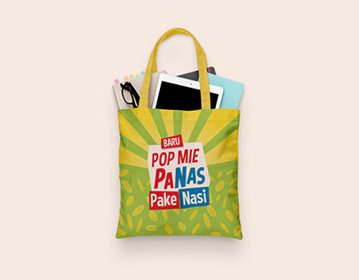 Pop Mie Tote Bag Design