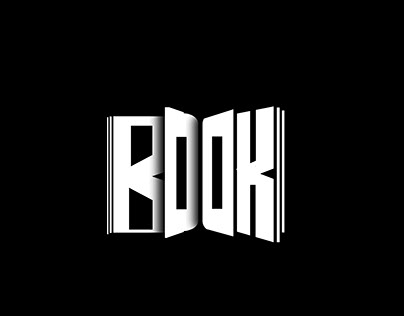 Book Typography Logo