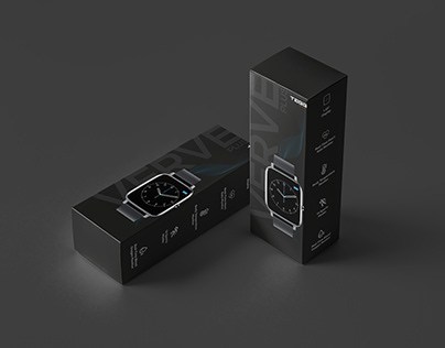 Smartwatch Box Packaging Design