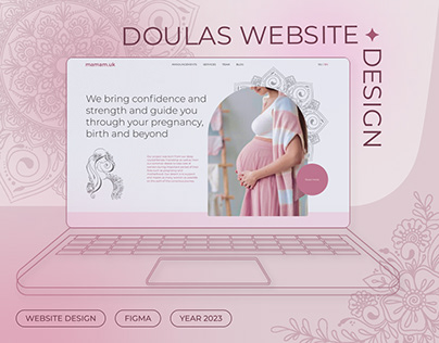 Doulas website design