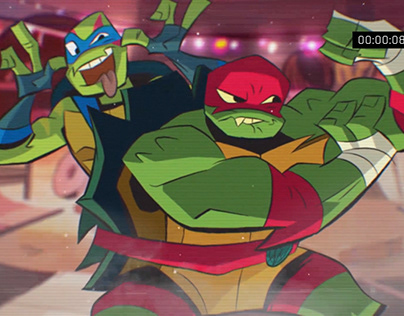 TMNT - Comi-Con Booth Animations