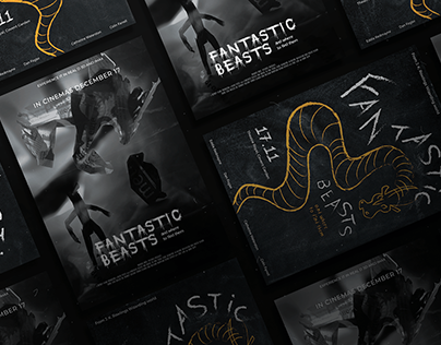 FANTASTIC BEASTS concept of posters