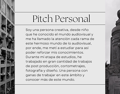 PITCH PERSONAL