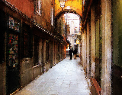 ベネチアの路地/Vicolo veneziano