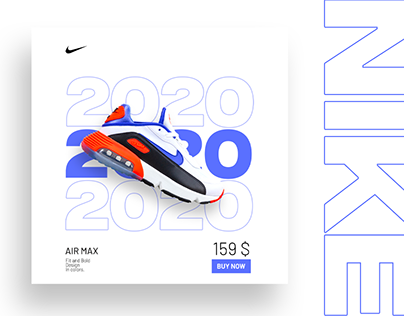 Nike Max banner Design