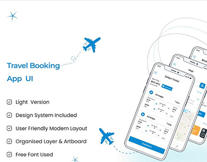 Travel Booking App UI