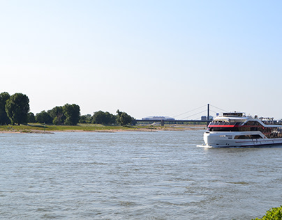 Rhine river background