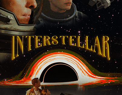 Interstellar 80s Poster