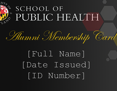 UMD School of Public Health Designs