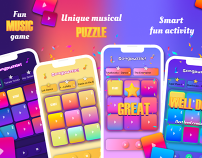 Mobile Music Game | SongPuzzle
