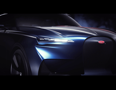 Bugatti Super SUV teaser