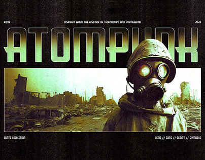 Atompunk - Retro Futurism Fonts