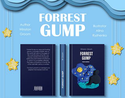 Book design "Forrest Gump"