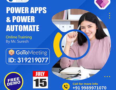 Power Apps & Power Automate Online Training Free Demo